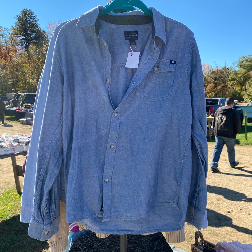 Lucky Brand “denim” shirt